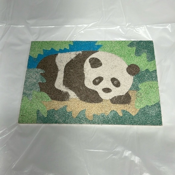 Sandart Panda Bear Vintage - Picture 3 of 9